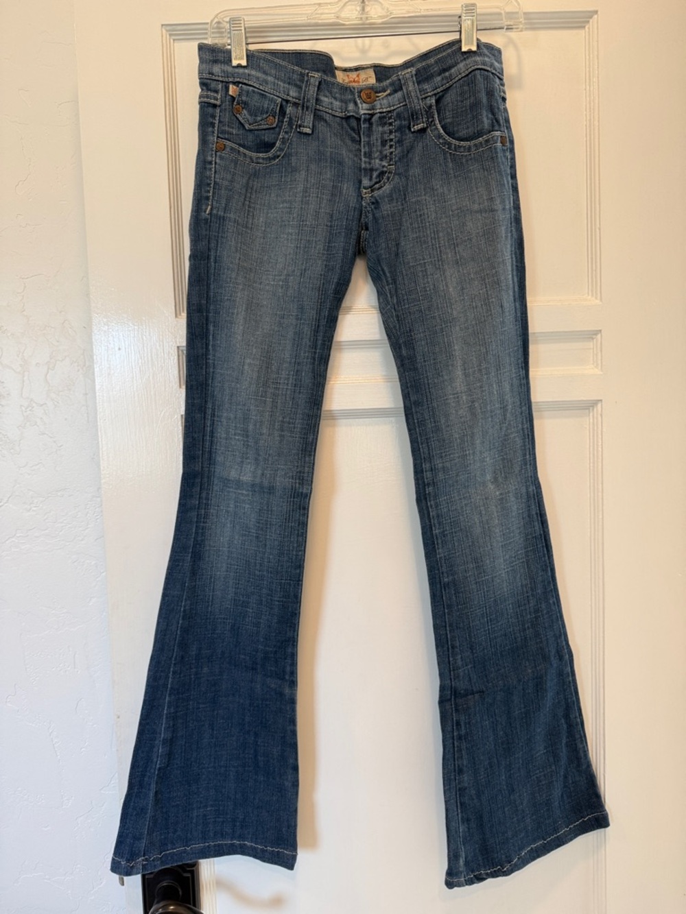 Frankie B. Medium Blue Flare Jeans